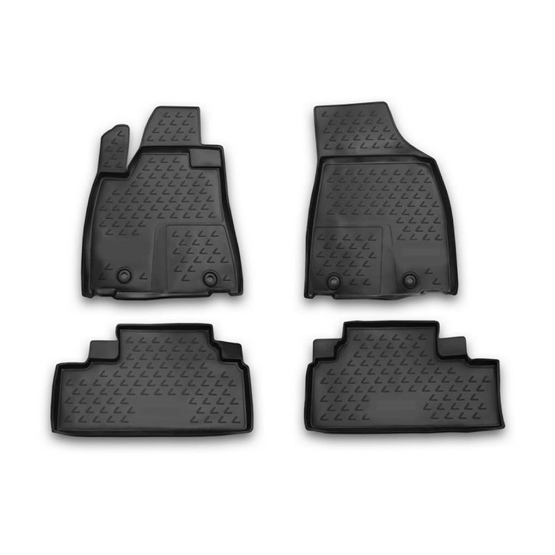 2013-2015 Lexus RX350 Floor Mats Liners Full Set All Weather Black