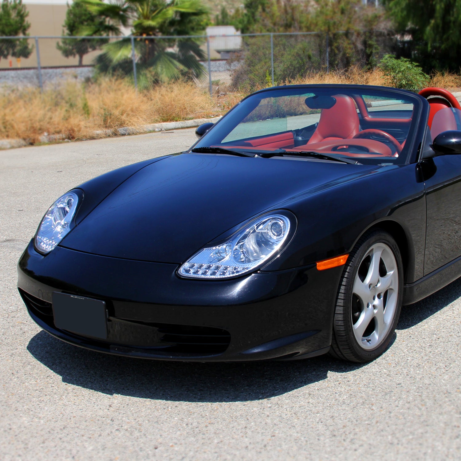 1997-2004 Porsche Boxster 986/911 996 LED Light Headlights LED Signal Chrome