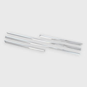 2015-2019 Cadillac ATS Side Door Molding Trim Set Chrome 4Pcs ABS Plastic