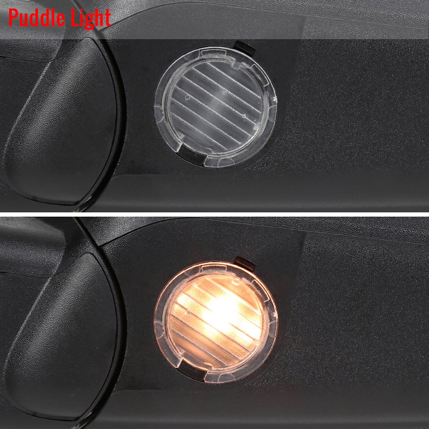 2007-2014 Ford F-150 Heated Side Mirror Amber Turn &Puddle Light Passenger