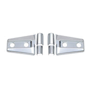 Door Hinge Cover for Jeep Wrangler 2007-2018 Silver 2Pcs ABS Chrome