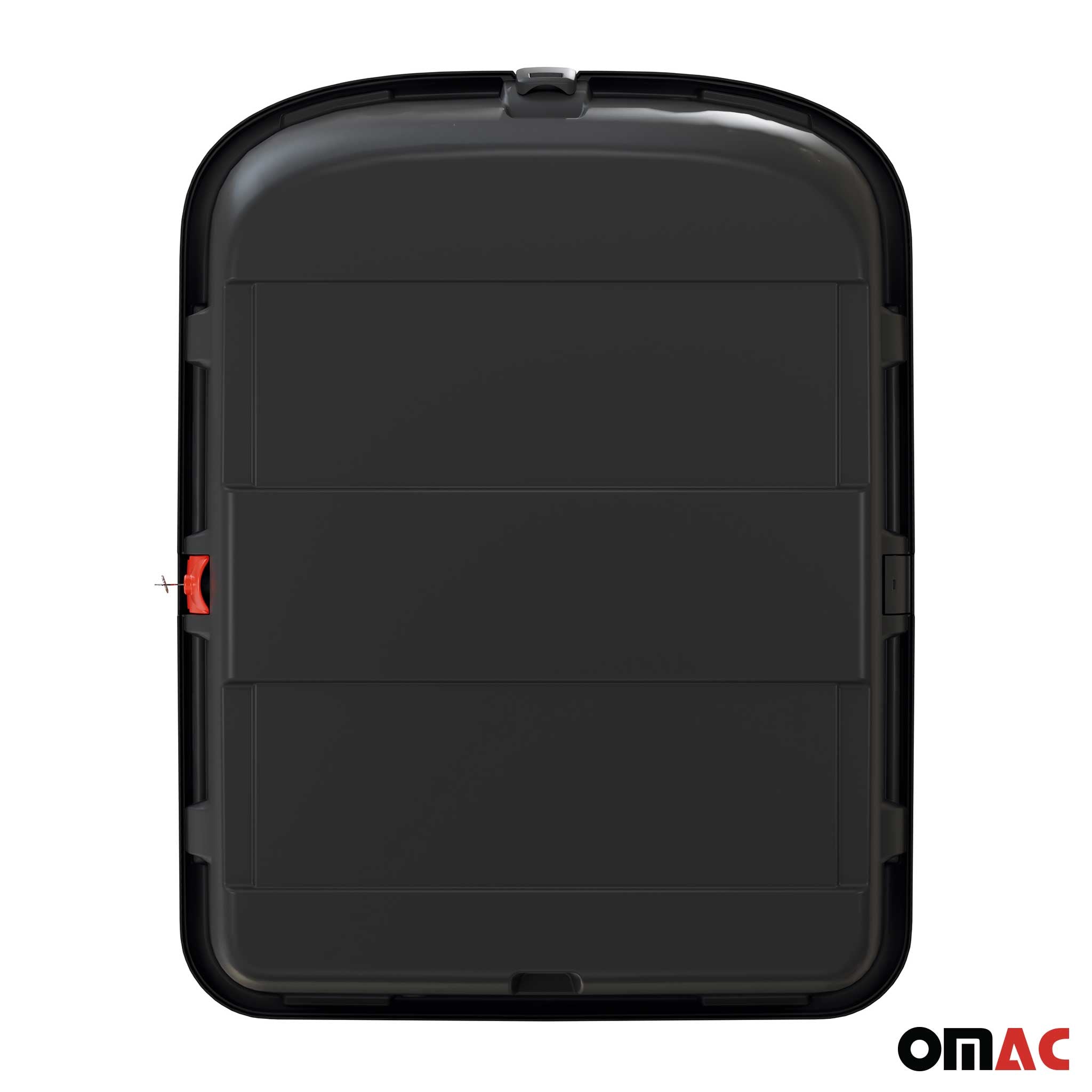 OMAC Car Rooftop Cargo Box Luggage Carrier 9.5 Cubic Feet Carbon Fiber Textured