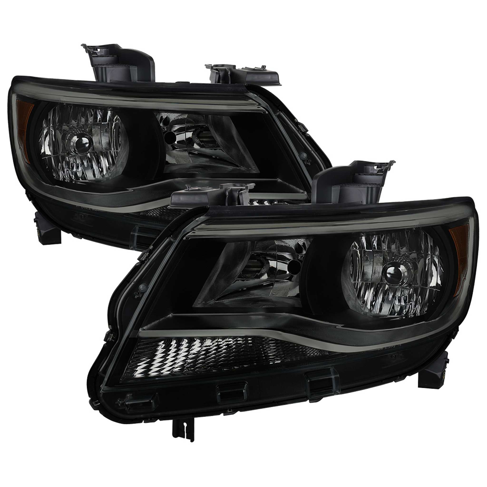 For Chevrolet Colorado 2015-2022 Factory Style Headlights (Black Housing / Smoked Lens)