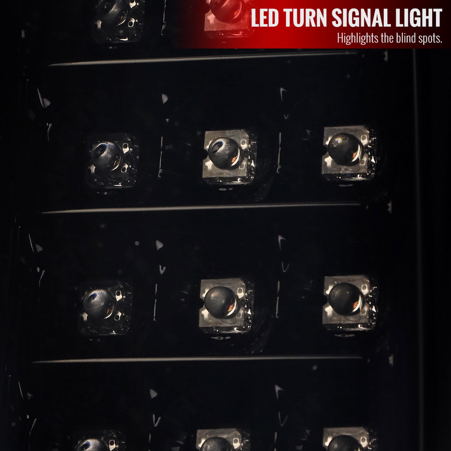 2014-2018 GMC Sierra 1500/2500HD/3500HD LED Tail Lights Glossy Black/Smoke