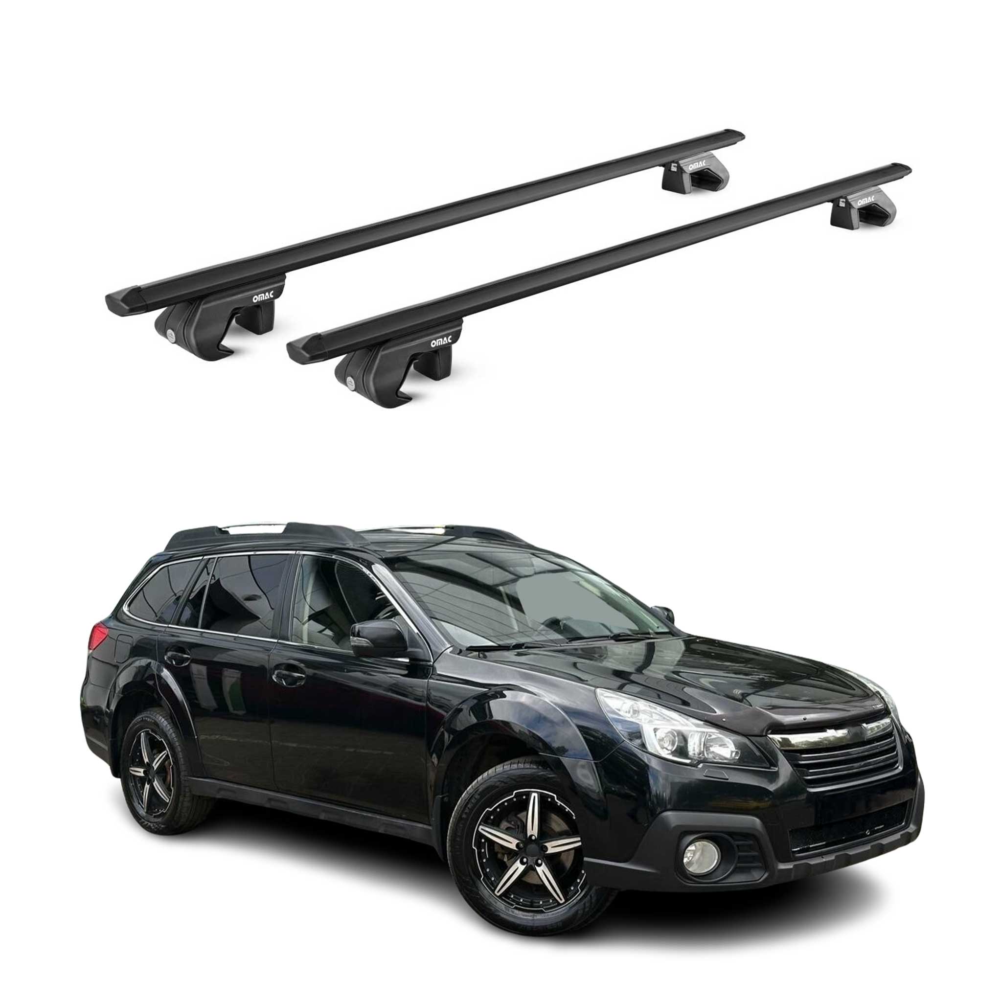 2010-2014 Subaru Outback Roof Rack Cross Bars Luggage Carrier 2 Pcs