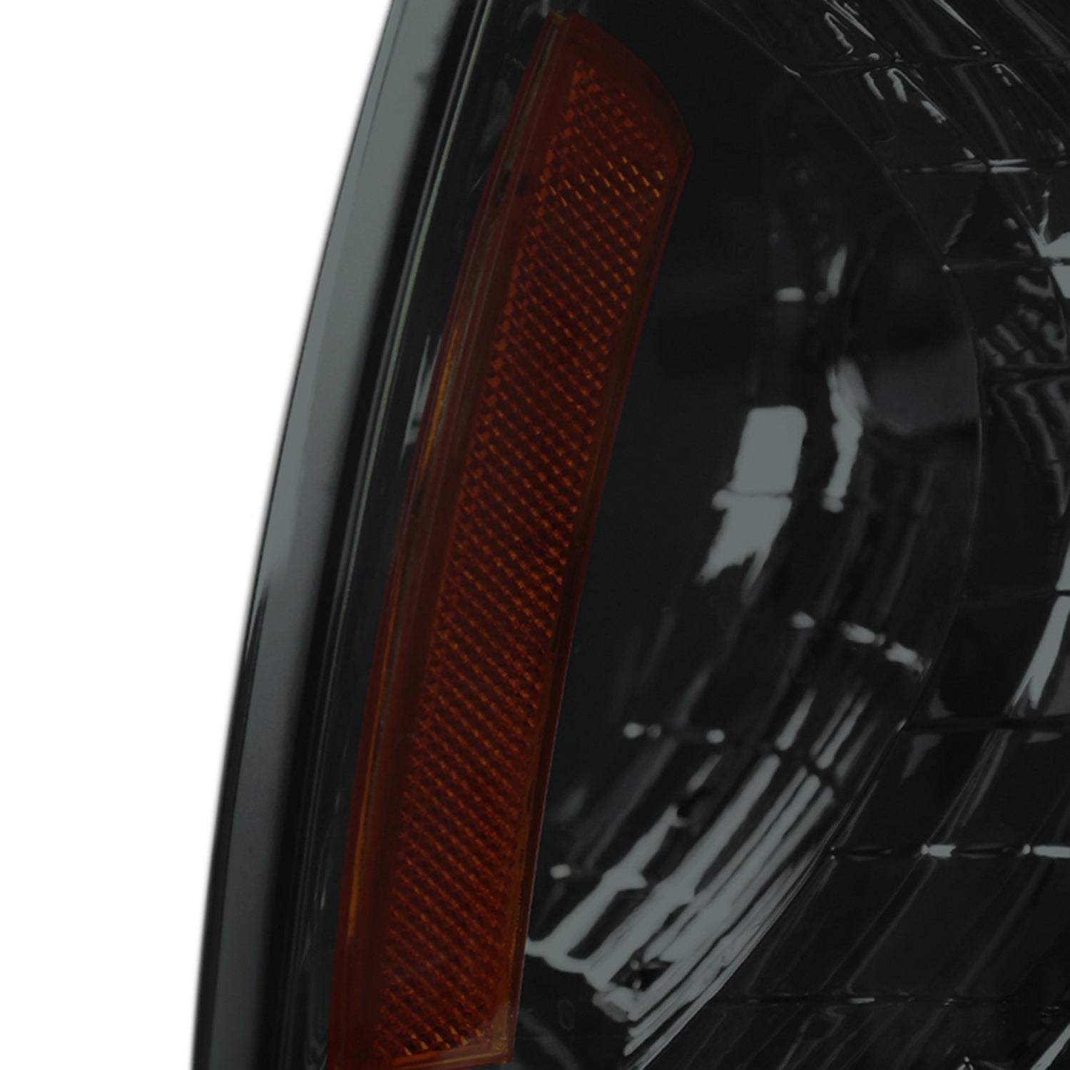 1997-2004 Ford F-150/Expedition Corner Lights Glossy Black/Smoke Lens