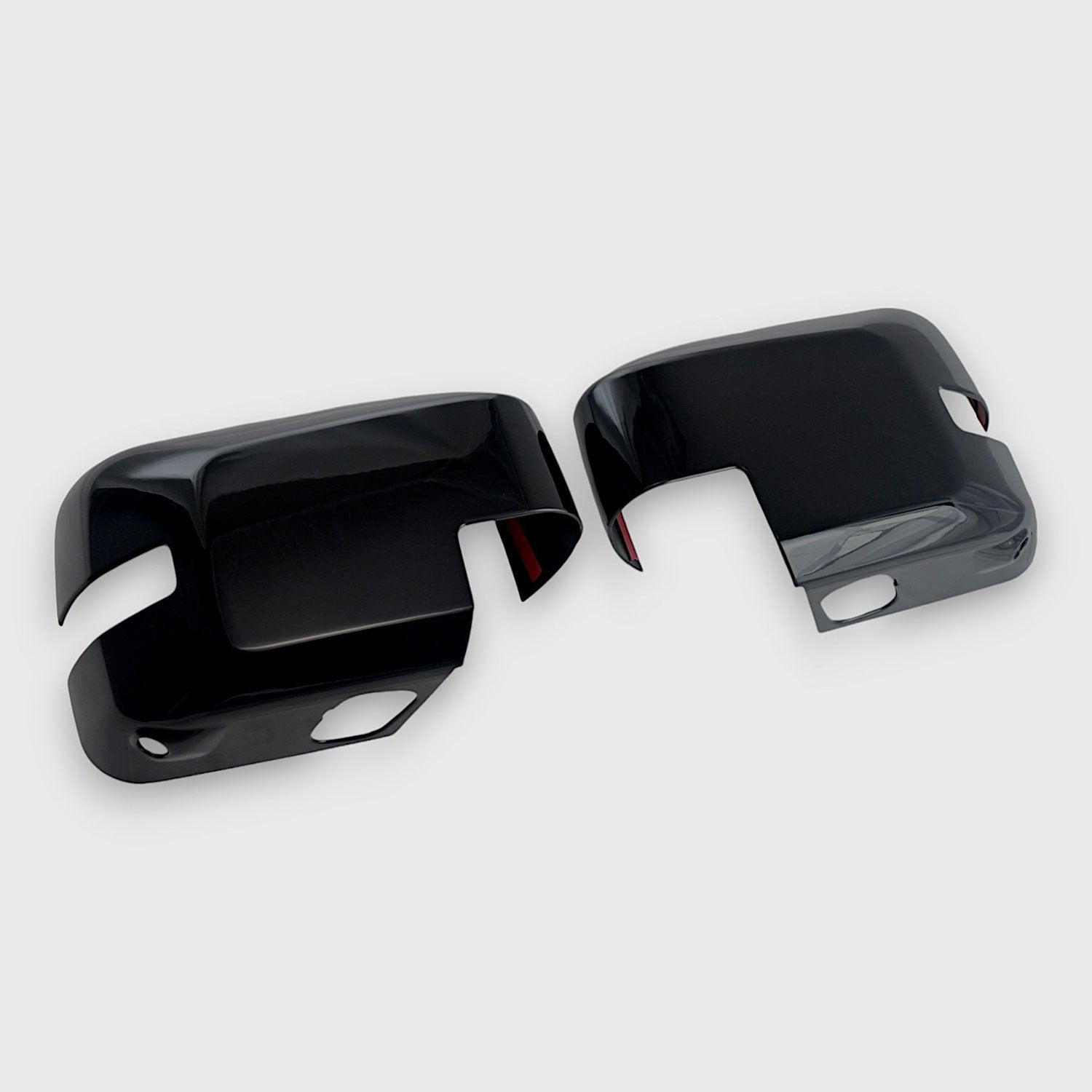 2021-2024 Ford Bronco Mirror Cover Caps Gloss Black 2Pcs ABS Plastic