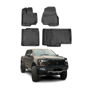 2015-2020 Ford F-150 SuperCrew Extended Cab Floor Mats Liners Full Set All Weather