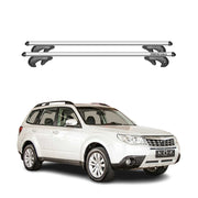 2009-2013 Subaru Forester Roof Rack Cross Bars Silver