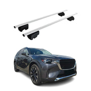 2024-2025 Mazda CX-90 Roof Rack Cross Bars Silver