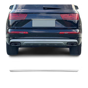 2017-2019 Audi Q7 4M Pre-Fl Rear Trunk Tailgate Door Handle Cover Stainless Steel