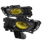 2007-2009 Mazda 3 Sedan H11 Fog Lights Kit Chrome Housing/Yellow Lens