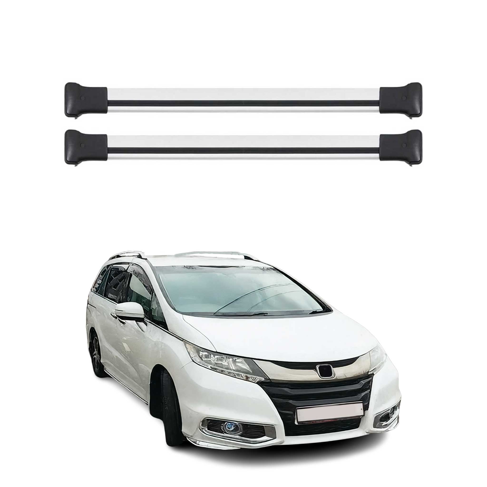 2011-2017 Honda Odyssey Roof Rack Cross Bars Silver