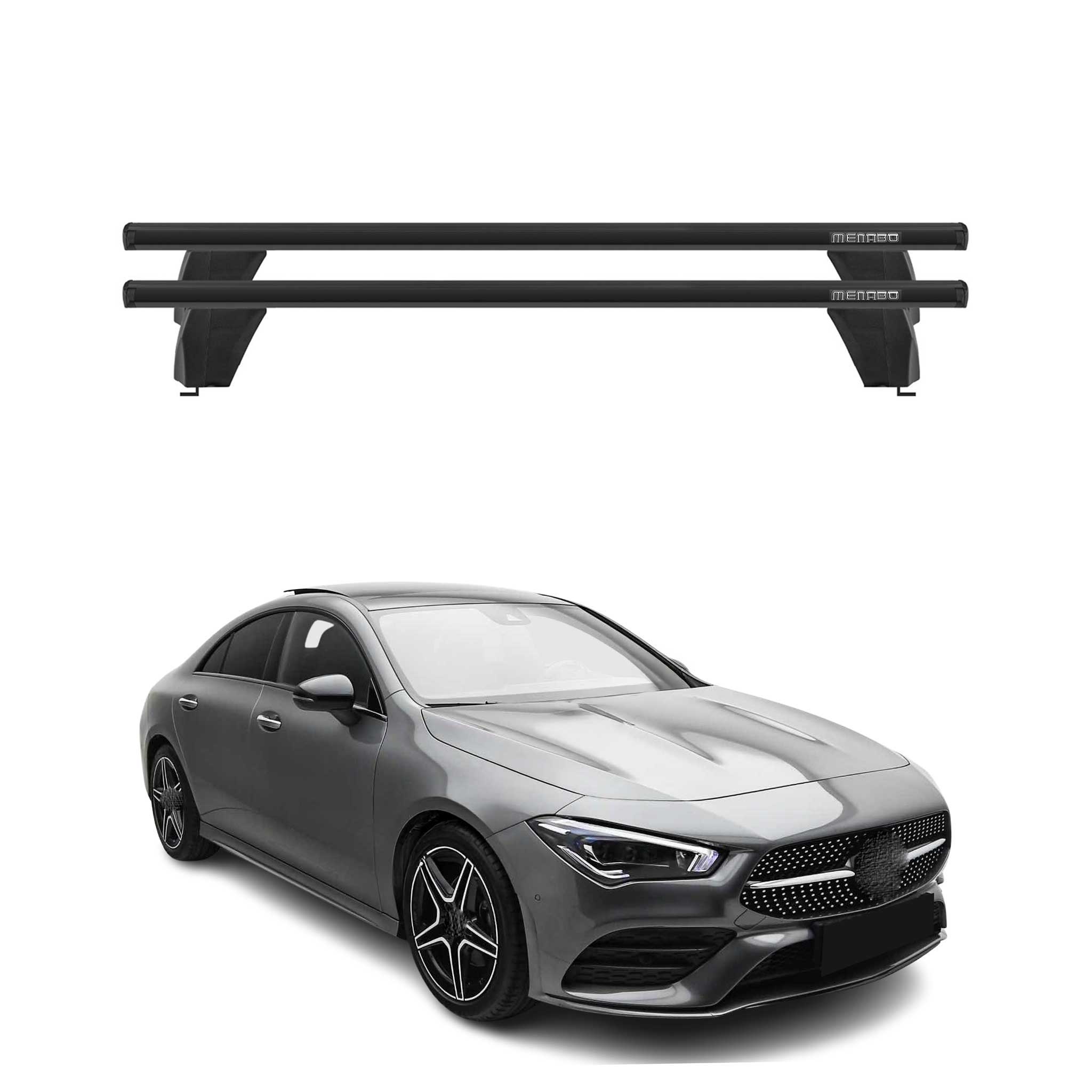2020-2025 Mercedes CLA C118 Roof Rack Cross Bars Black
