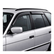 1989-1995 BMW 5 Series M5 E34 Sedan & Touring Window Visor Vent Rain Deflector 2Pcs Smoke