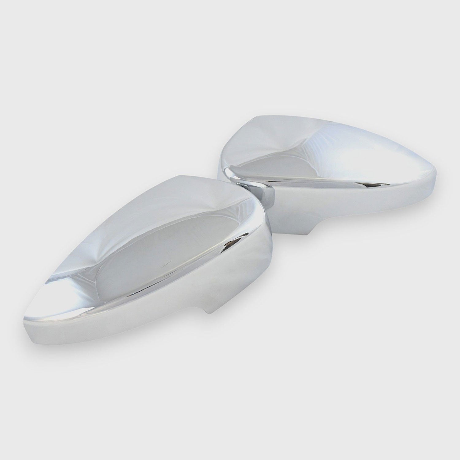 2018-2022 Ford Ecosport Mirror Cover Caps Chrome 2Pcs ABS Plastic