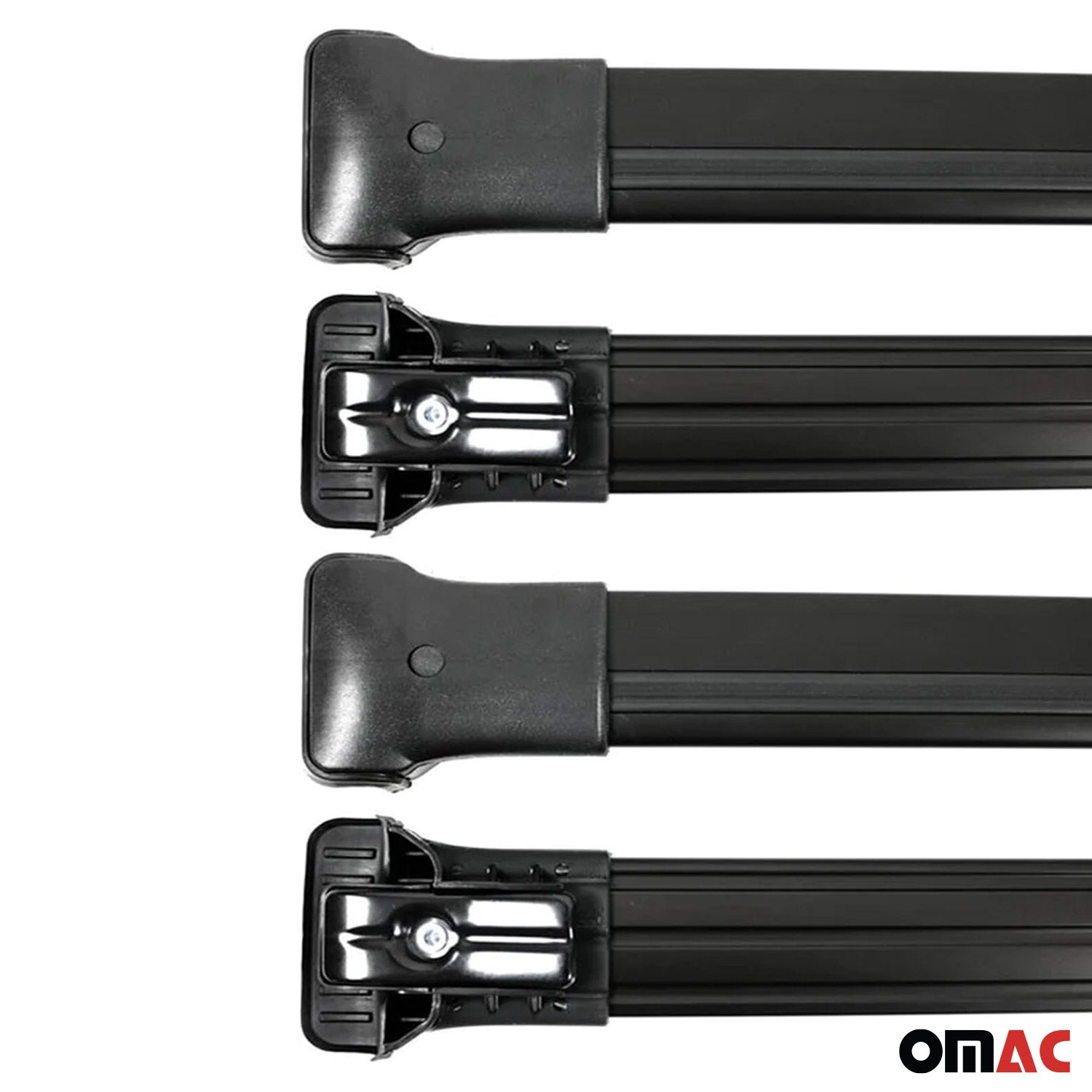 2014-2025 RAM ProMaster Roof Rack Cross Bars 4Pcs Black