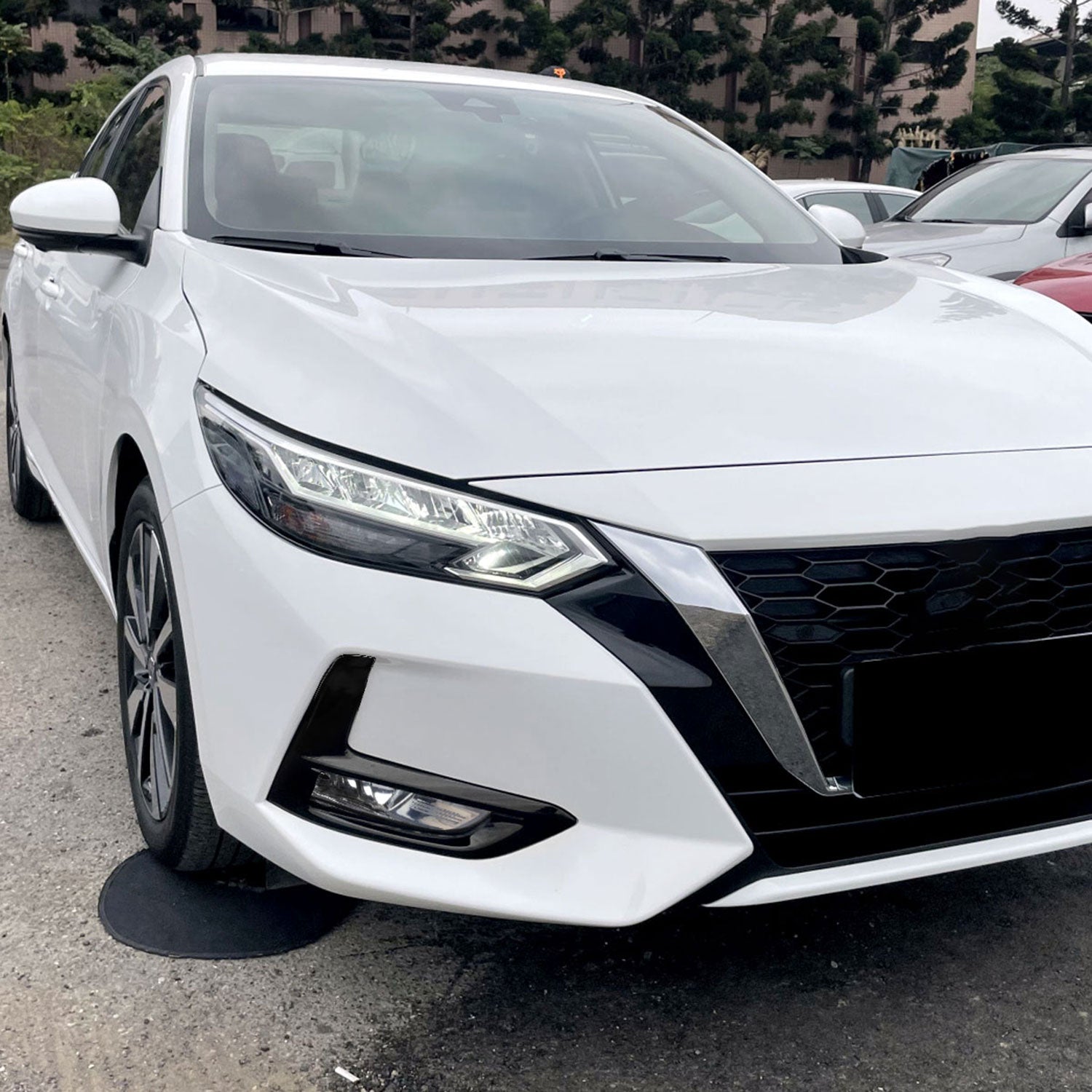 2020-2021 Nissan Sentra H8 Fog Lights Kit Chrome Housing/ Clear Lens