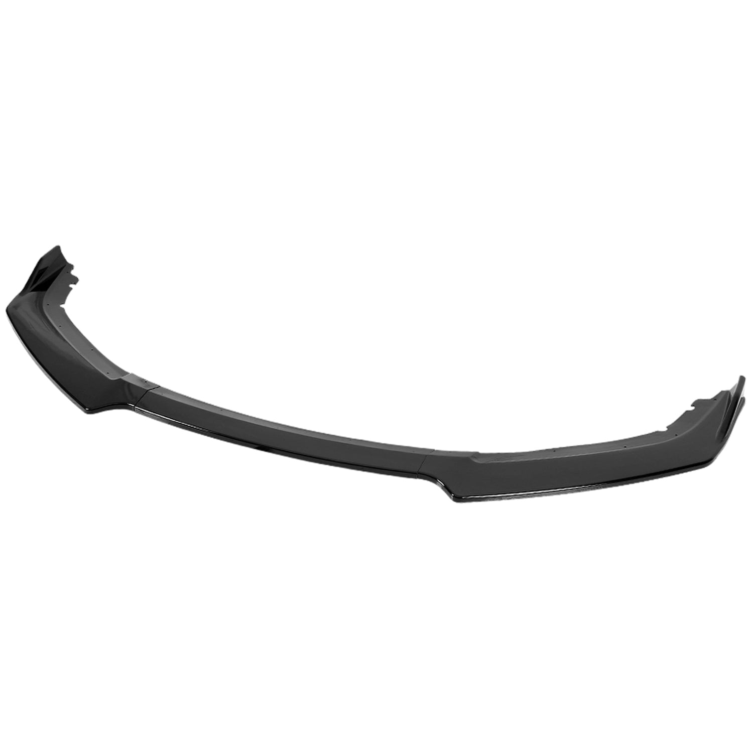 2016-2018 Honda Civic Sedan Glossy Black Polypropylene 3Pcs Bumper Lip