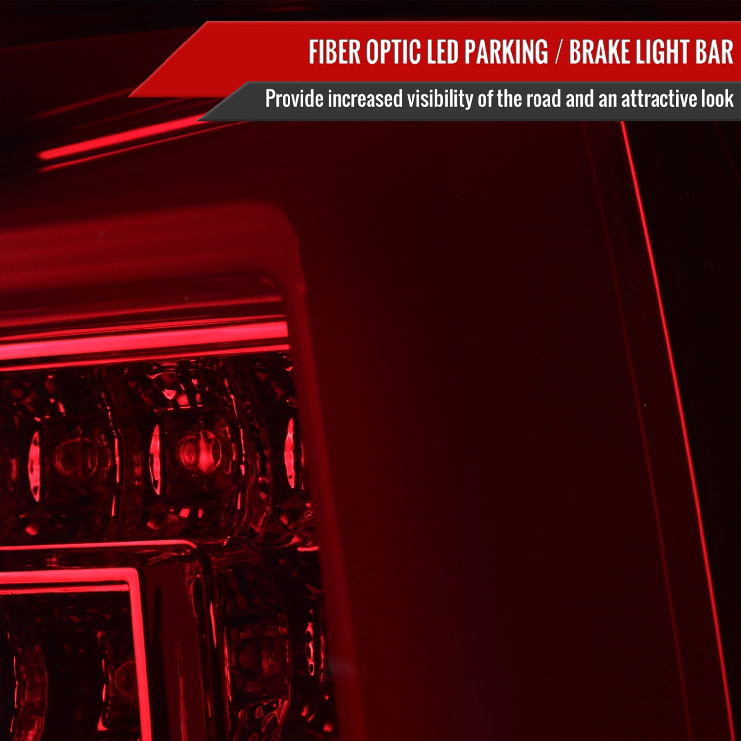 2000-2006 Chevy Suburban/Tahoe/Yukon/Yukon XL LED C Bar Tail Lights Red Smoke