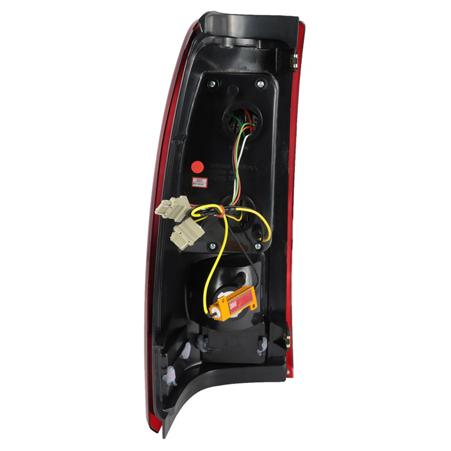 1999-2002 Chevy Silverado/ 1999-2006 GMC Sierra LED Tail Lights Chrome/Red Clear