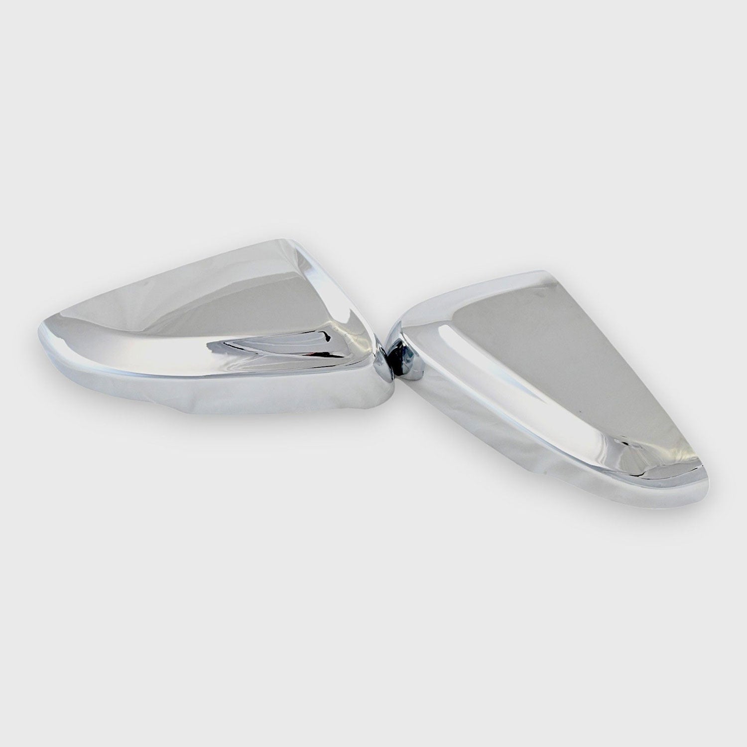 2015-2020 Cadillac CT6 Mirror Cover Caps Chrome 2Pcs ABS Plastic