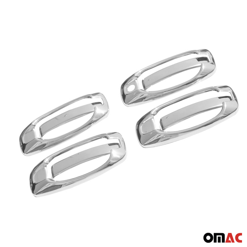 2015-2022 RAM ProMaster City Car Door Handle Cover Protector Steel 8 Pcs