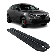 2023-2024 Alfa Romeo Tonale Running Boards Side Steps Black