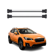 2013-2015 Subaru XV Crosstrek Roof Rack Cross Bars Silver