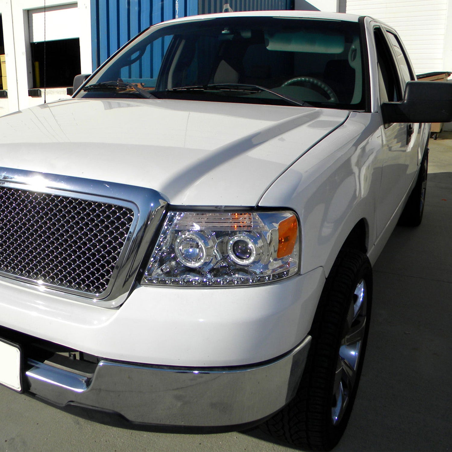 2004-2008 Ford F-150/ 2006-2008 Lincoln Mark LT Dual Halo Headlights LED Light