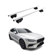 2020-2023 Volvo V60 Roof Rack Cross Bars Silver