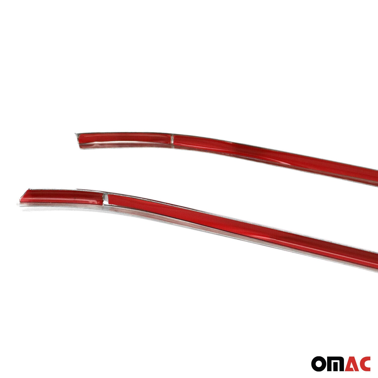 2010-2016 VW Amarok 4X2 Front Bumper Trim Molding Stainless Steel Silver 2 Pcs