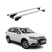 2018-2022 Mitsubishi Outlander PHEV Roof Rack Cross Bars Silver