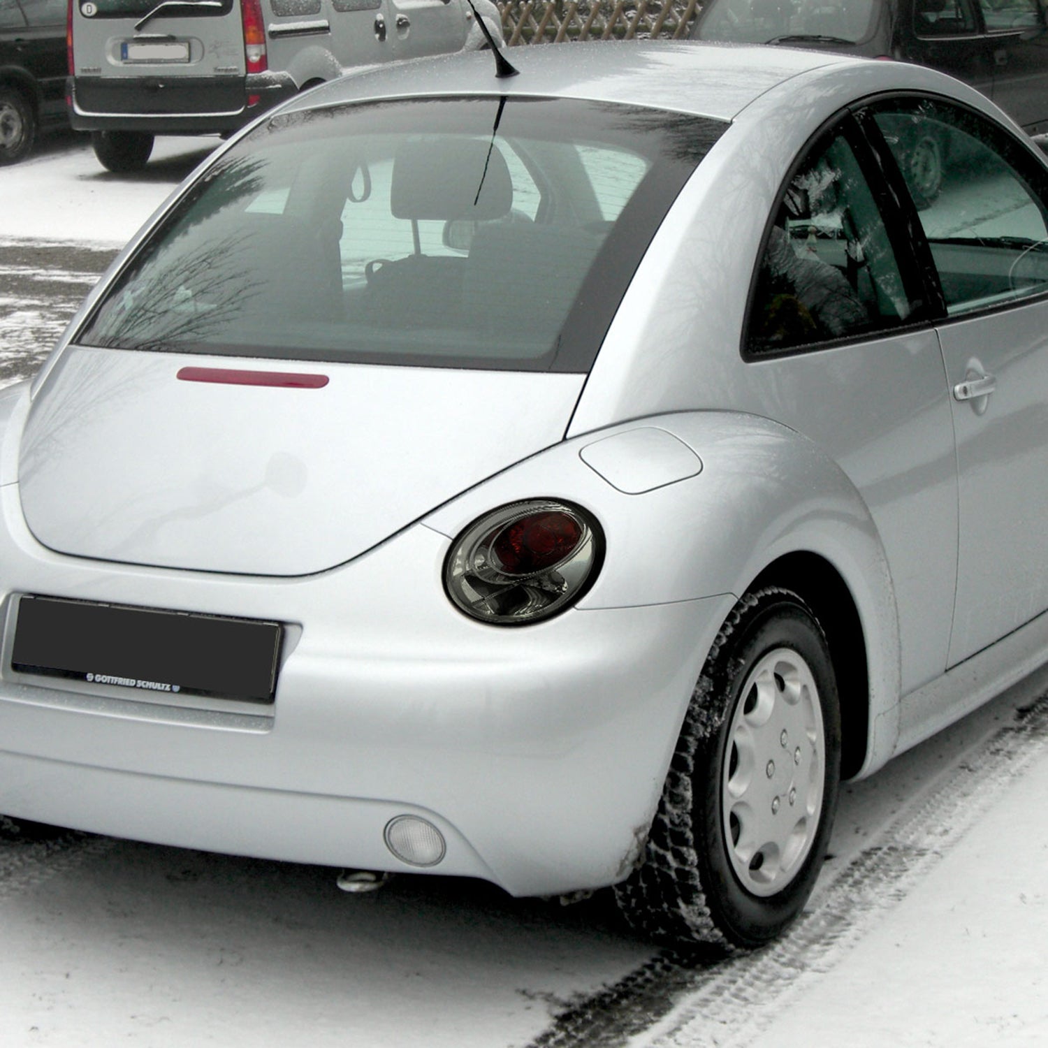 1998-2005 VW Beetle Tail Lights Chrome Housing/Smoke Lens