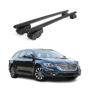 2016-2022 Renault Talisman Estate Roof Rack Cross Bars Black