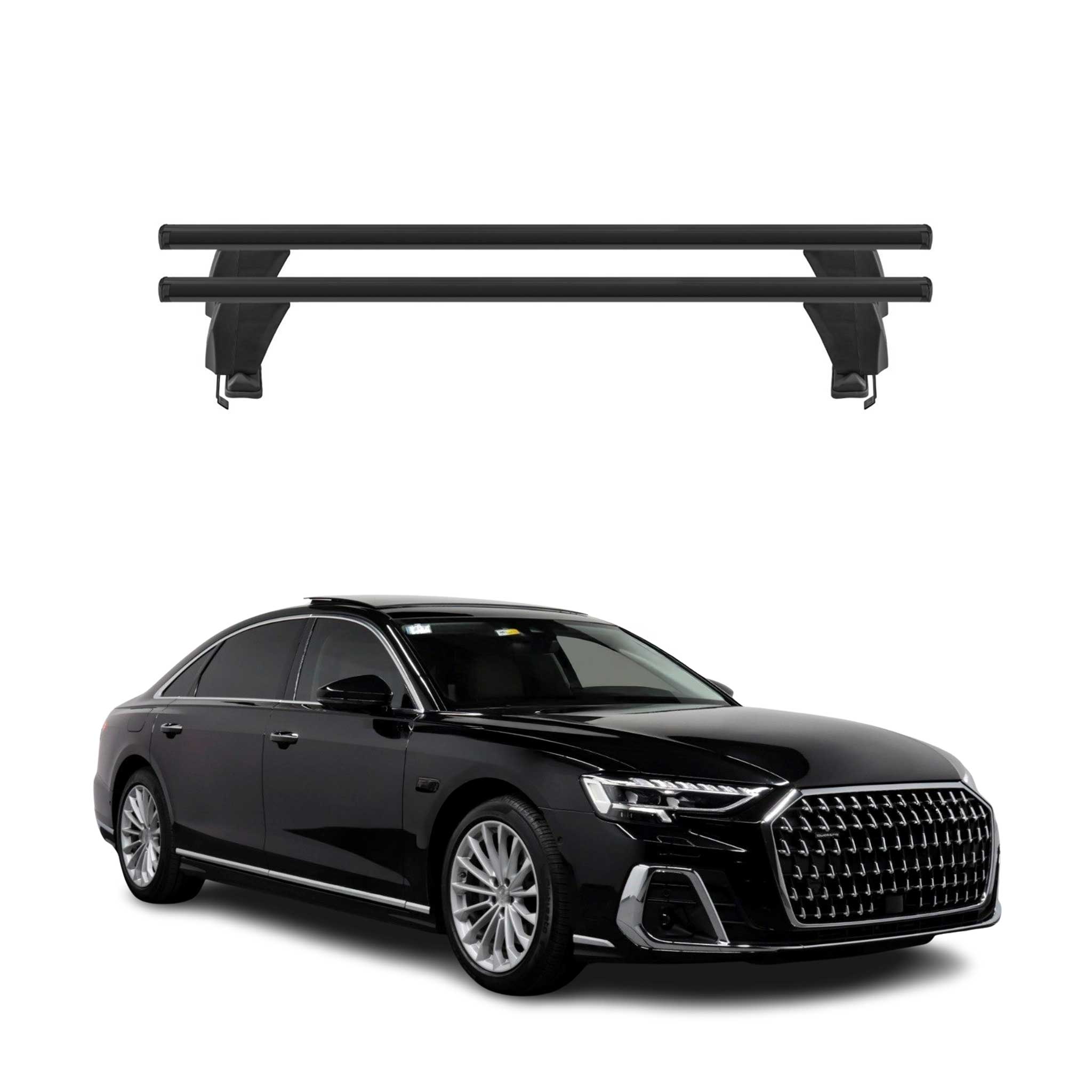 2019-2024 Audi A8 L Roof Rack Cross Bars Luggage Carrier 2 Pcs