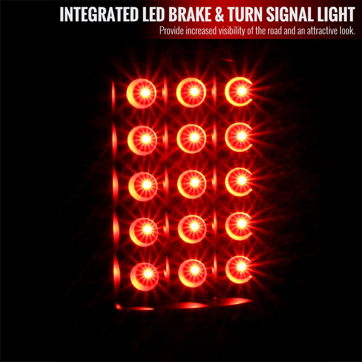 2009-2018 Dodge RAM 1500 2500 3500 LED Tail Lights - V2 Matt Black