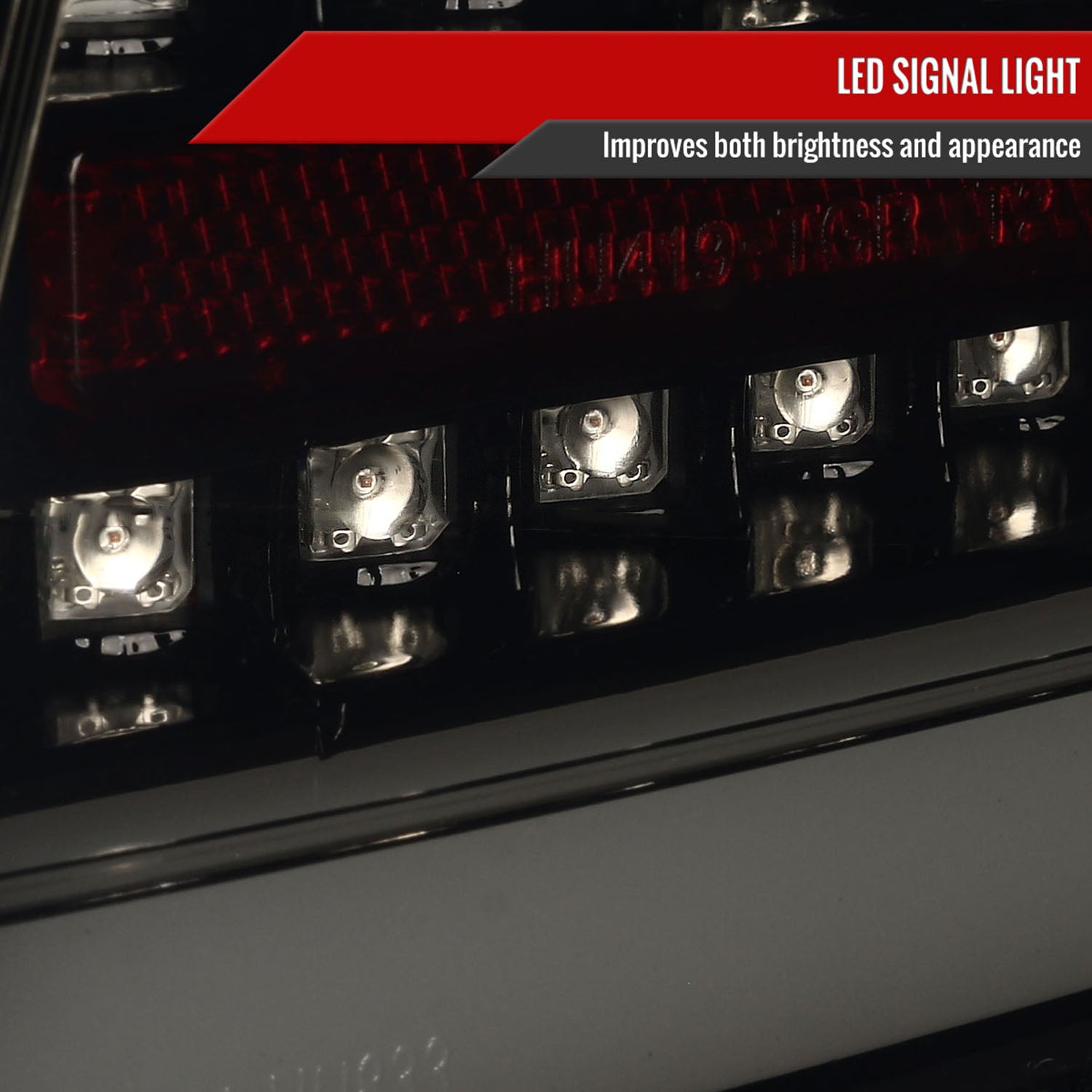 2008-2017 Mitsubishi Lancer / 08-2015 Lancer EVO X LED Tail Lights Glossy Black