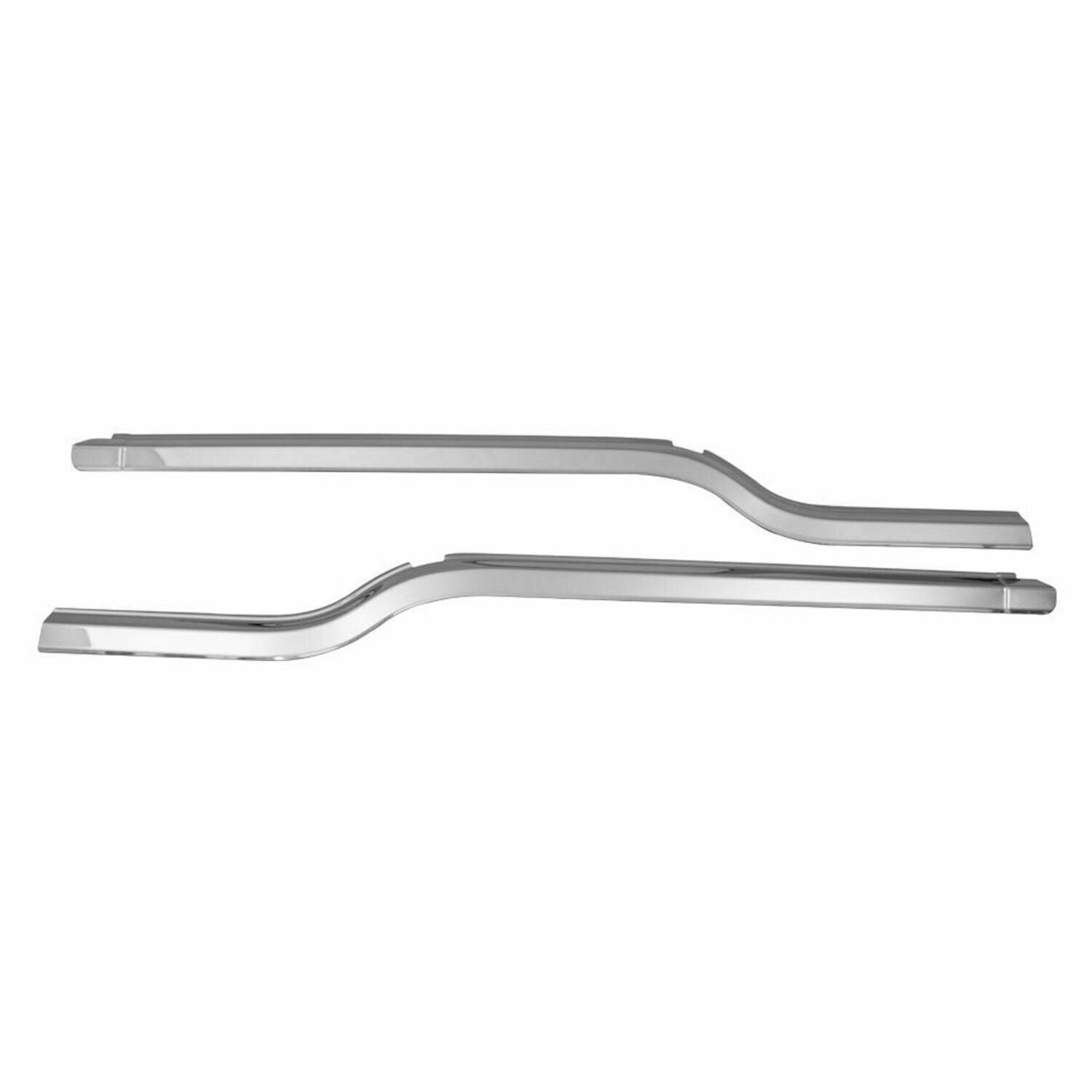 2010-2013 Ford Transit Connect Window Molding Trim Streamer Stainless Steel Silver 2Pcs