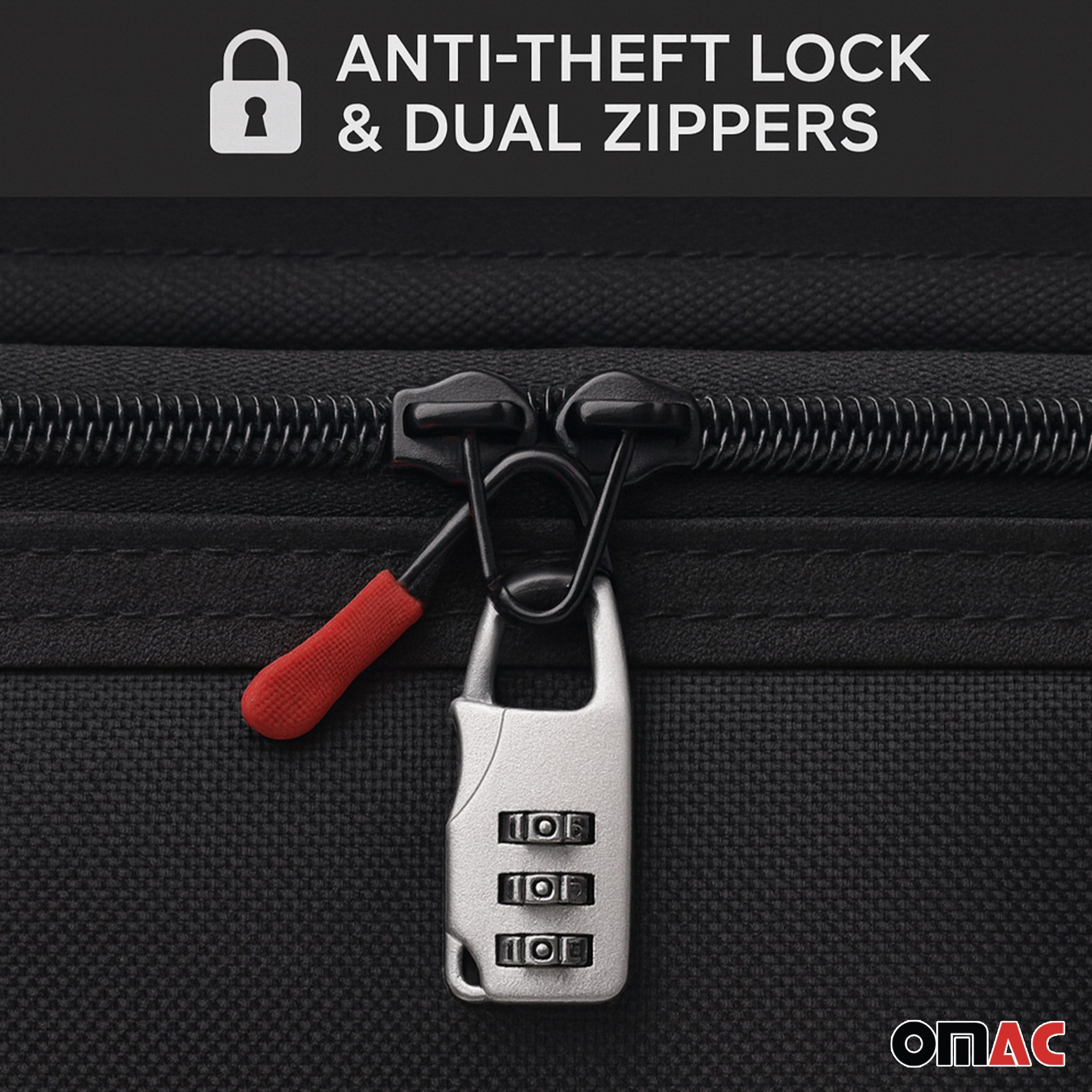 Roof Cargo Bag 17.6 Cubic Feet Black