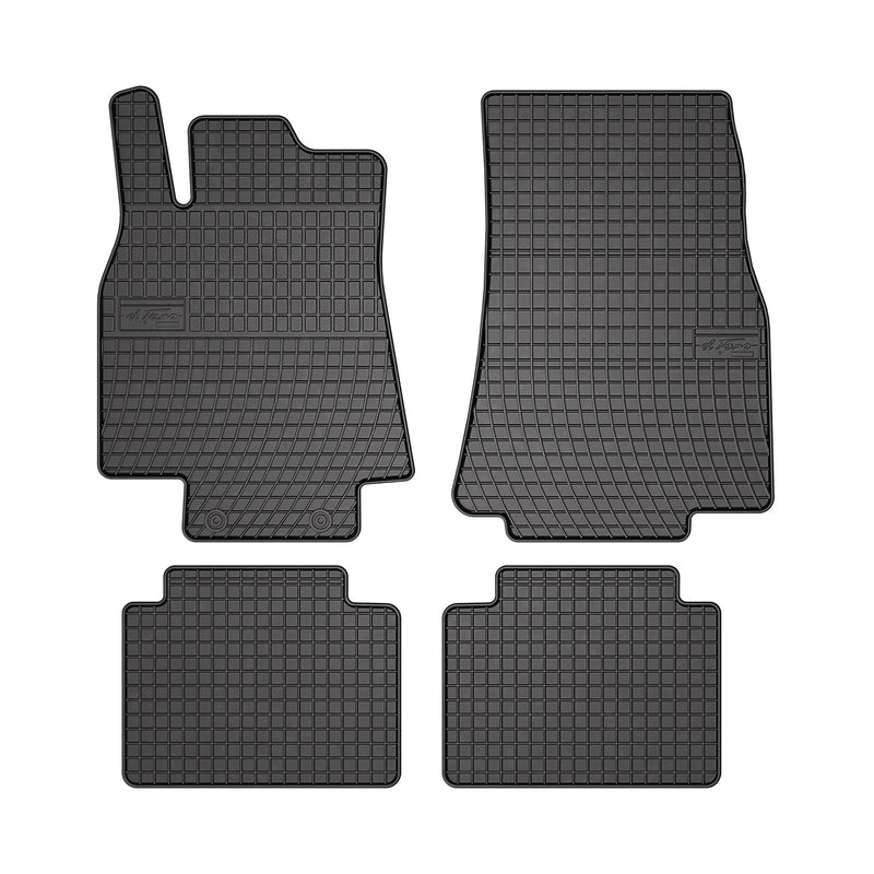 2006-2011 Mercedes B Class W245 Floor Mats Liners Full Set All Weather Rubber Black