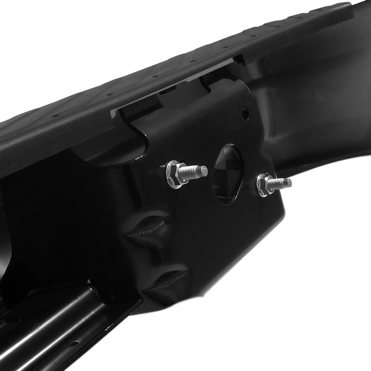 1992-2014 Ford Econoline Chrome Stainless Steel Replacement Rear Step Bumper