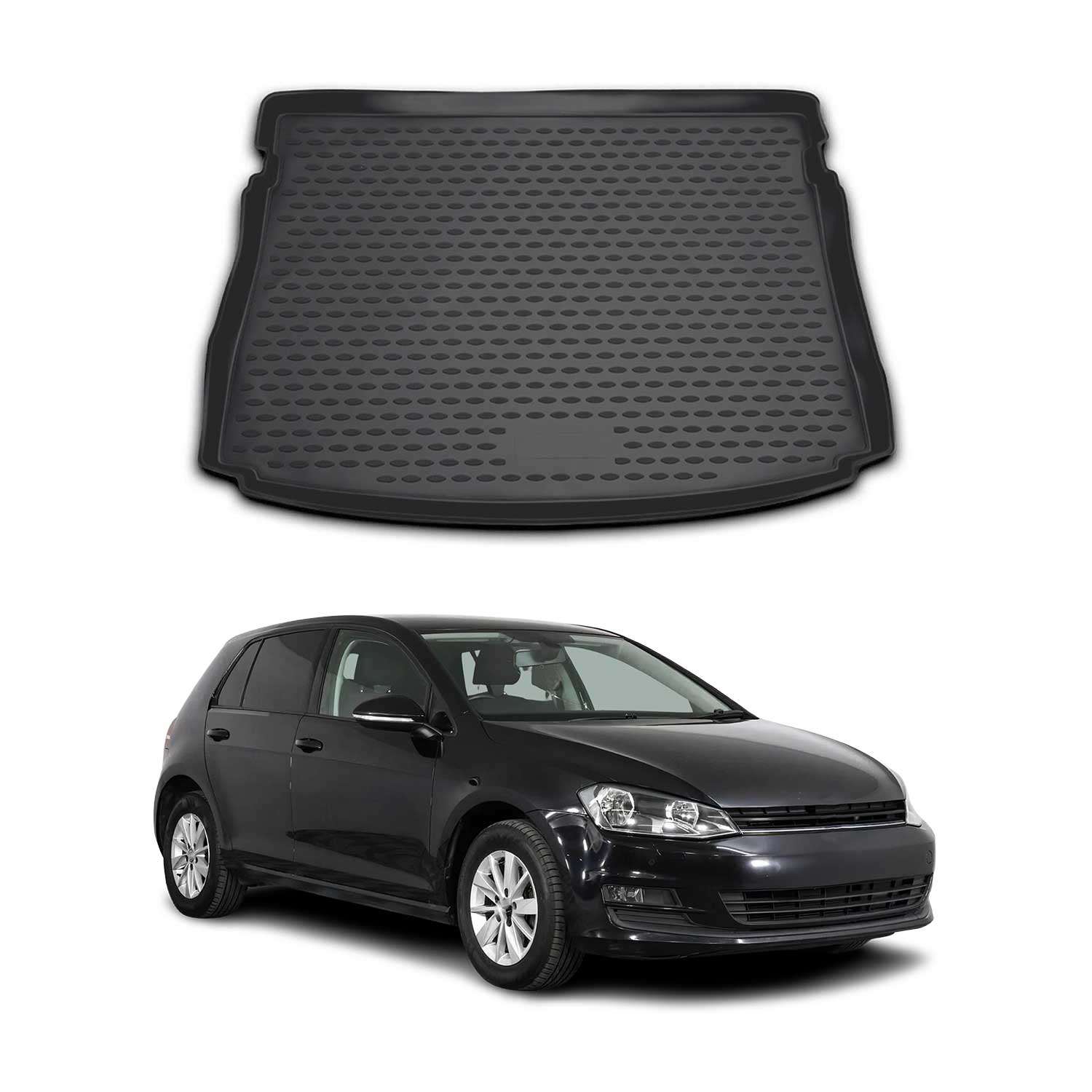 2015-2021 VW Golf GTI MK7 Cargo Liner Trunk Mat All Weather Black