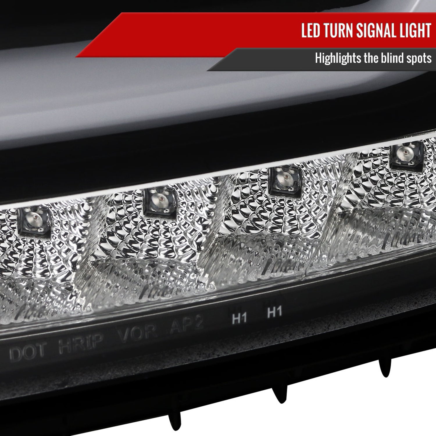 2015-2020 Chevy Tahoe Suburban/ Suburban 3500HD Headlights LED Signal Black