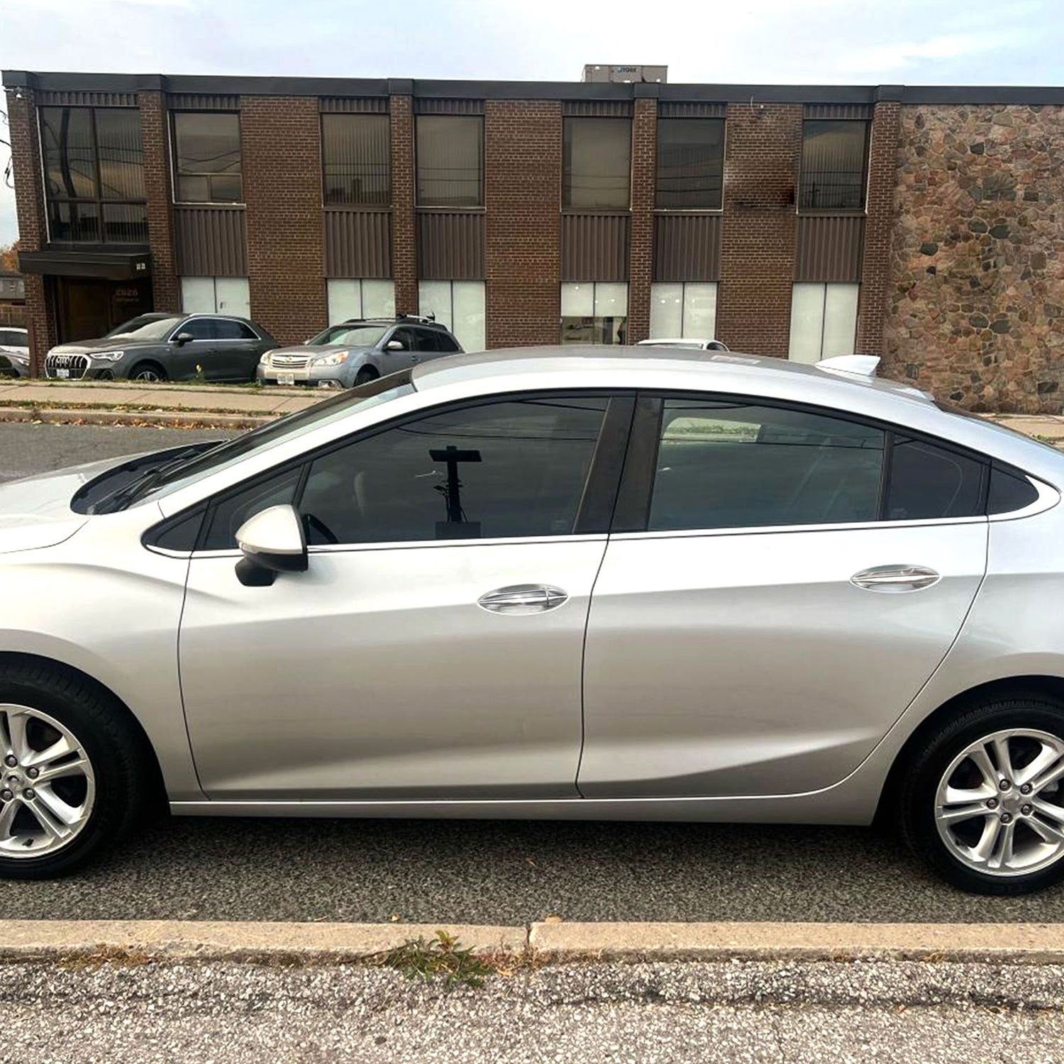 2016-2019 Chevrolet Cruze Door Handle Cover Chrome 8Pcs ABS Plastic