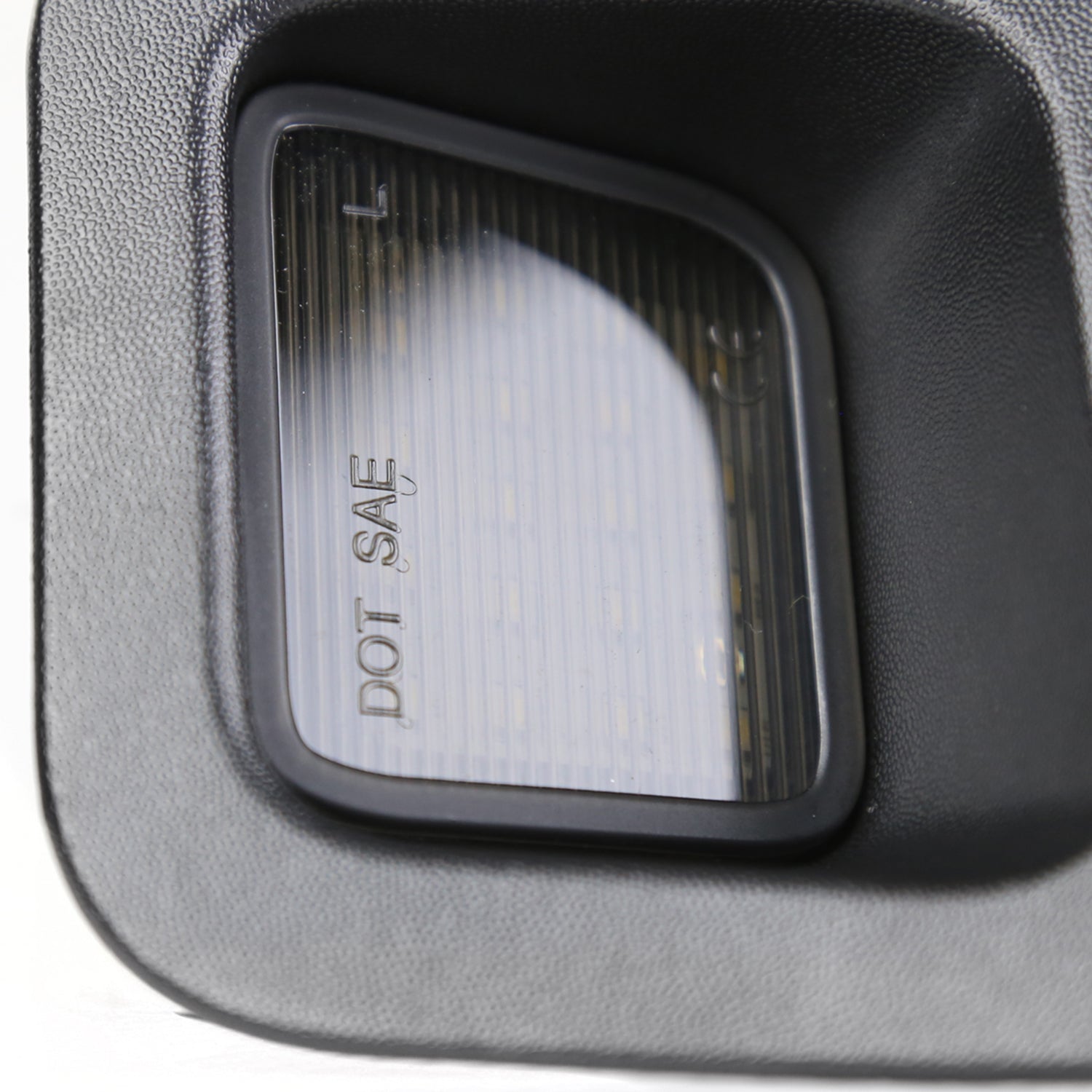 2003-2018 Dodge RAM 1500 2500 3500 Rear LED License Plate Lights Black/Smoke