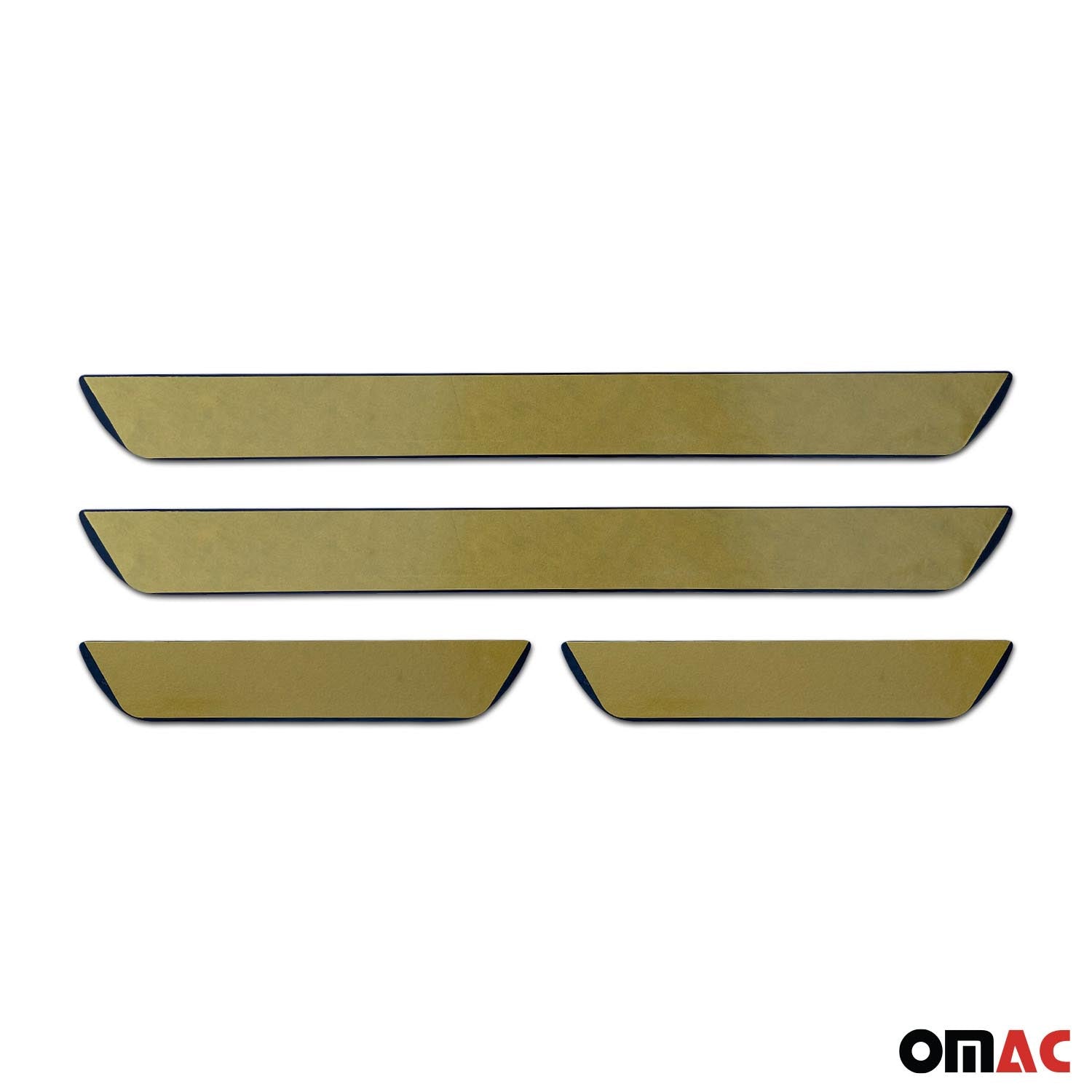 2009-2020 Dodge Journey Door Sill Scuff Plate Scratch Protector Stainless Steel Silver 4 Pcs