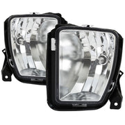 2013-2018 Dodge RAM 1500 9006 Fog Lights Kit Chrome Housing/Clear Lens