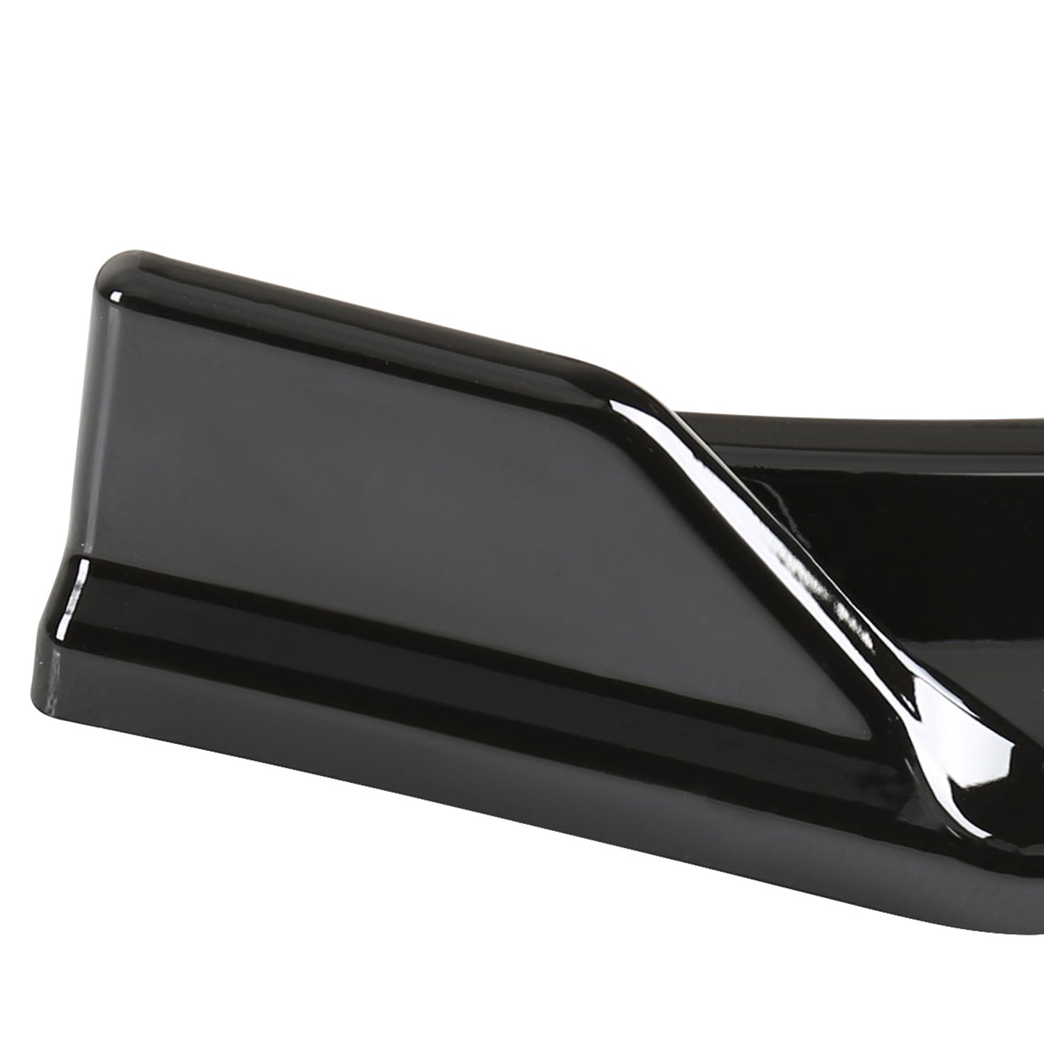 2014-2017 VW Golf Mk7 Glossy Black Polypropylene 3Pcs Bumper Lip Spoiler