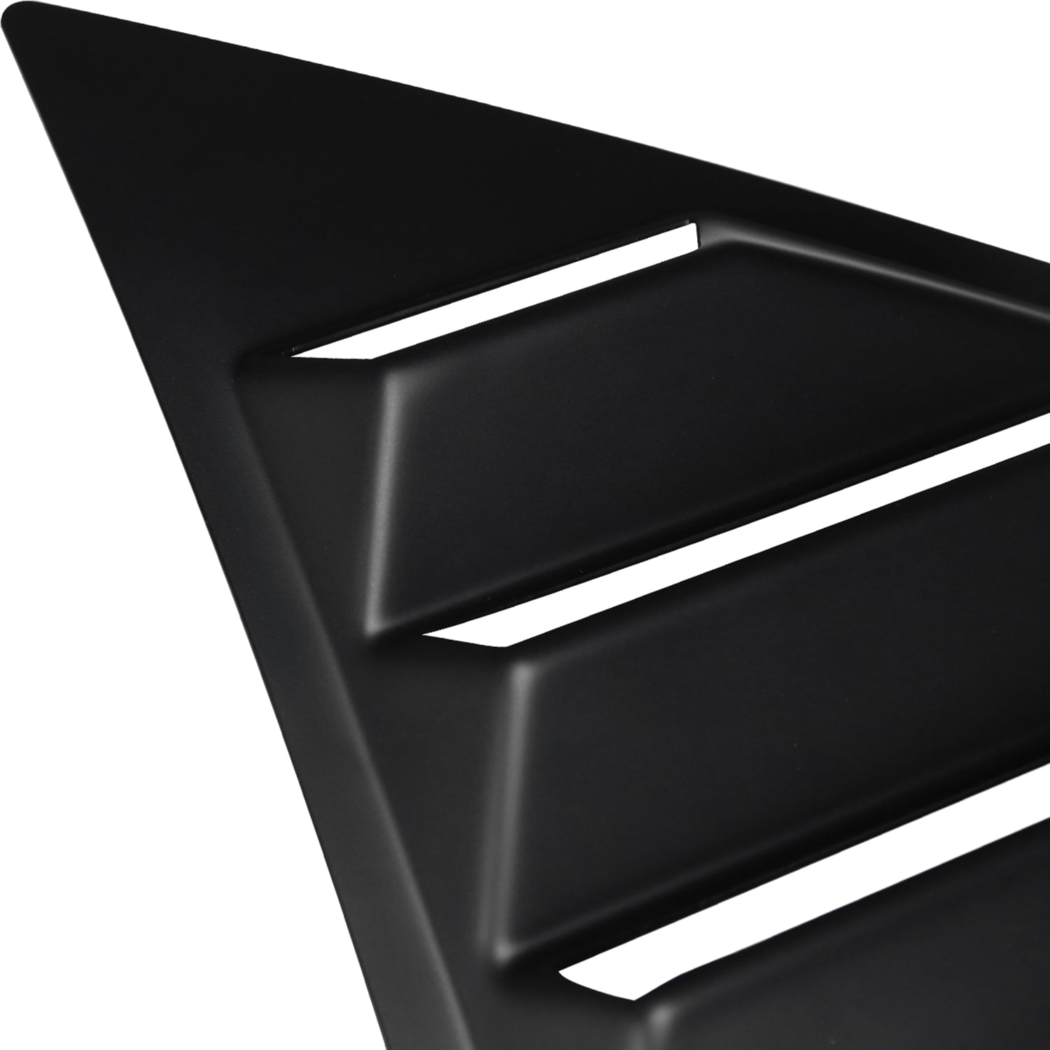 2008-2020 Dodge Challenger Matte Black Side Window Louvers Vent